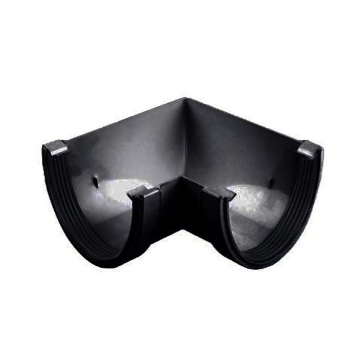 Wavin Osma DeepLine gutter angle 90° 113mm black 9T903B
