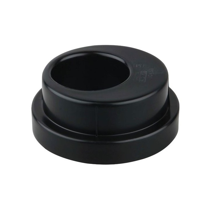 Wavin Osma RoundLine rainwater adaptor 68x110mm black 0T149B