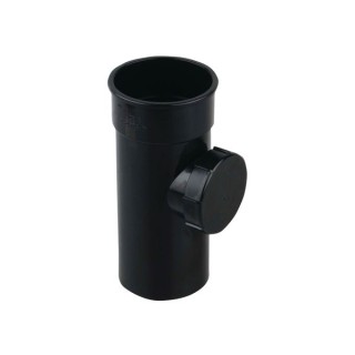 Osma RoundLine 0T274 Access Pipe With Screwed Door 68mm Black