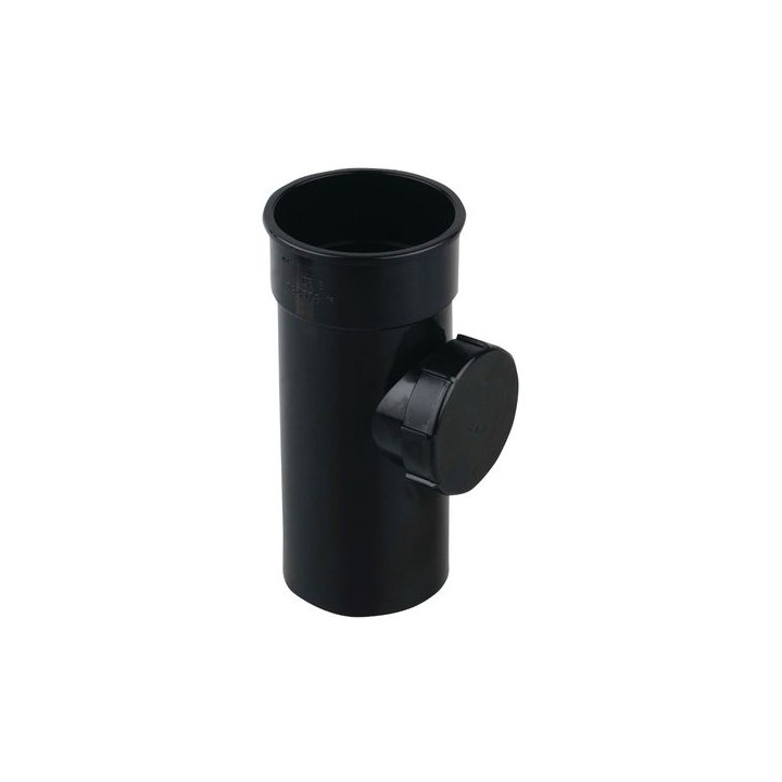 Osma RoundLine 0T274 Access Pipe With Screwed Door 68mm Black