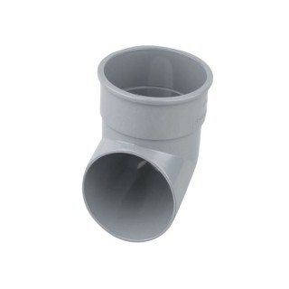 Wavin Osma RoundLine pipe shoe 68mm grey 0T037G