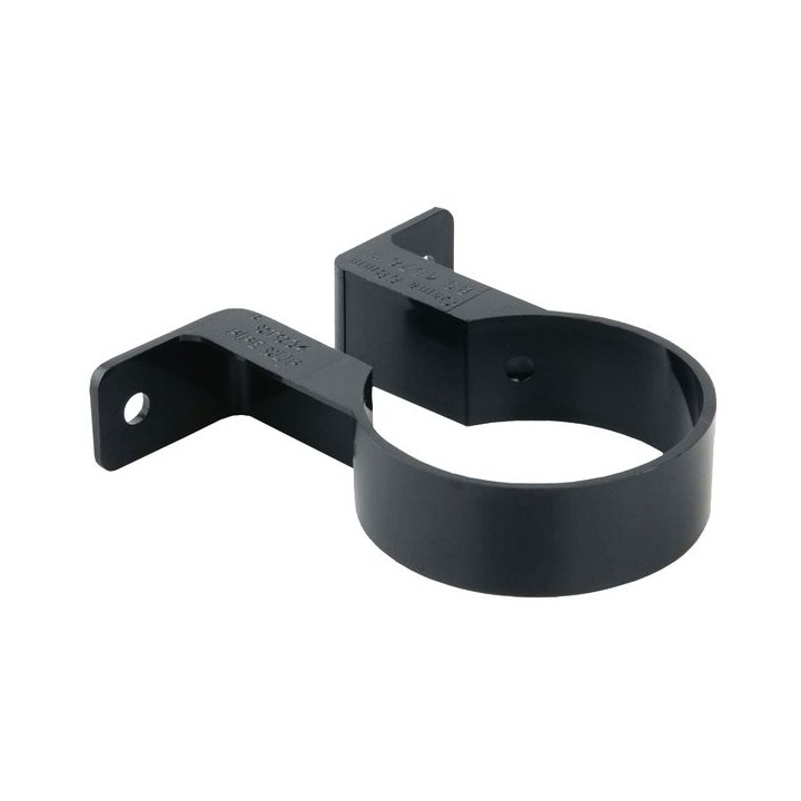 Wavin Osma RoundLine pipe bracket 68mm black 0T034B