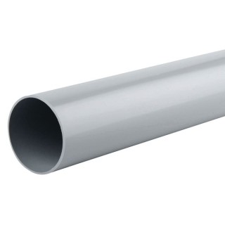 Wavin Osma RoundLine pipe 68mm grey 2.75m 0T086G