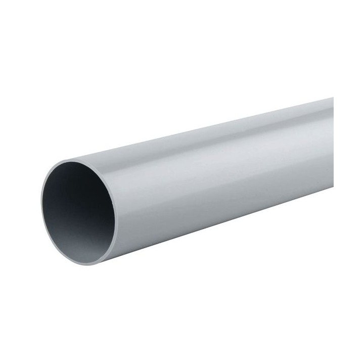 Wavin Osma RoundLine pipe 68mm grey 2.75m 0T086G