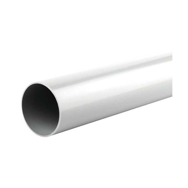 Wavin Osma RoundLine pipe 68mm white 2.75m 0T086W