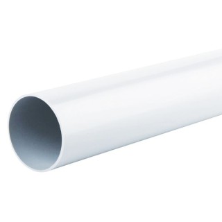 Wavin Osma RoundLine pipe 68mm white 4m 0T084W