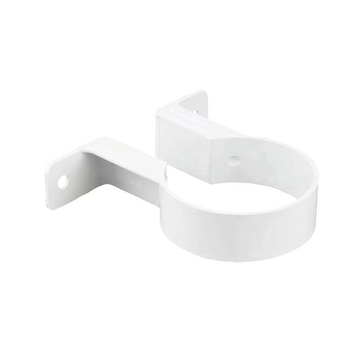 Wavin Osma RoundLine pipe bracket 68mm white 0T034W