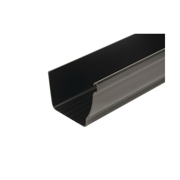 Wavin Osma StormLine gutter 111mm black 4m 8T874B