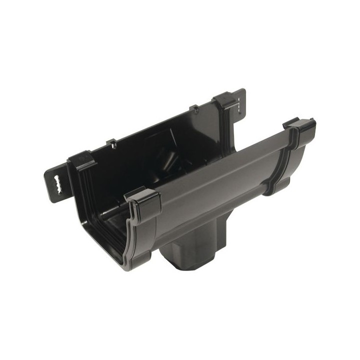 Wavin Osma StormLine Line running outlet 111mm black 8T806B