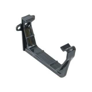 Wavin Osma SquareLine gutter support bracket 100mm black 4T819B