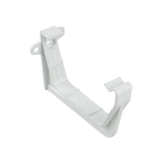 Wavin Osma SquareLine gutter support bracket 100mm white 4T819W