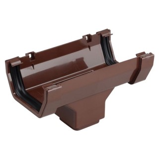 Osma SquareLine 4T806 Running Outlet 100mm Brown