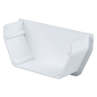 Wavin Osma SquareLine stopend internal 100mm white 4T810W