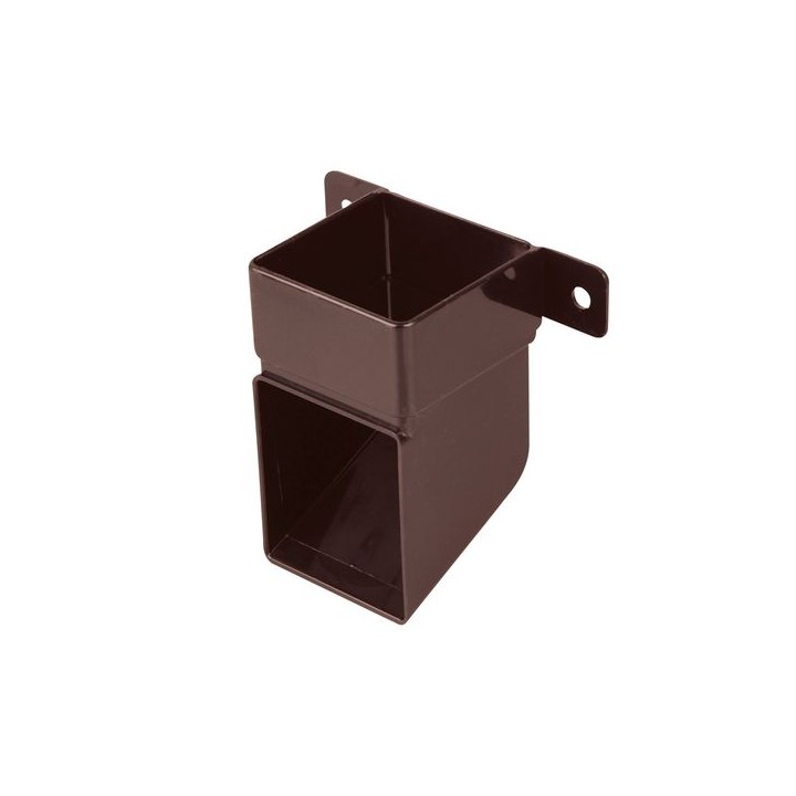 Osma SquareLine 4T832 Pipe Shoe And Bracket 61mm Brown