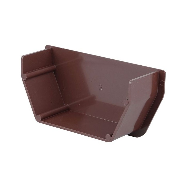 Osma SquareLine 4T810 Internal Stopend 100mm Brown