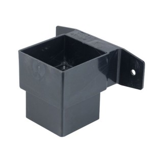 Osma SquareLine 4T824 Pipe Connector And Bracket Stand Off 61mm Black