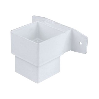 Osma SquareLine 4T824 Pipe Connector And Bracket Stand Off 61mm White