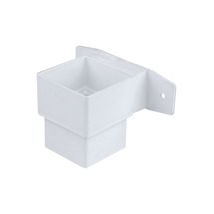 Osma SquareLine 4T824 Pipe Connector And Bracket Stand Off 61mm White