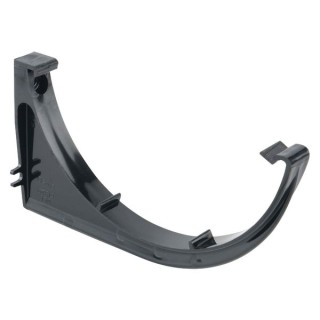 Wavin Osma RoofLine gutter support bracket 150mm black 6T619B