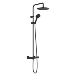 Hansgrohe Vernis Blend Showerpipe 240 1jet with thermostat Matt Black 26426670