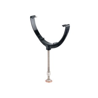 Wavin Osma RoofLine bow and pin rise and fall bracket 150mm black 6T694B