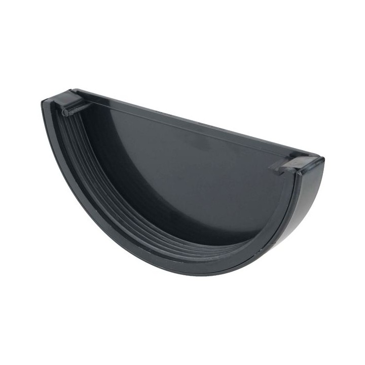 Wavin Osma RoofLine stopend external 150mm black