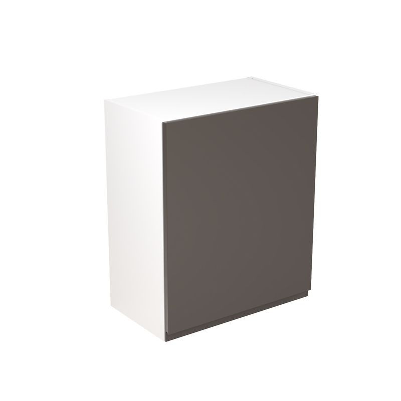 Flatpack Wall Unit J-pull Ultra Matt Graphite 600mm - FKKJ0914 Flatpack Wall Unit J-pull Ultra Matt Graphite 600mm - FKKJ0914
