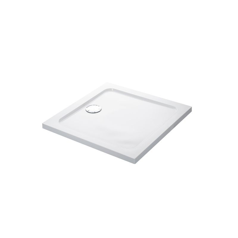 Mira Showers Flight Low Level Shower Tray 0 Ups White 800mm x 800mm