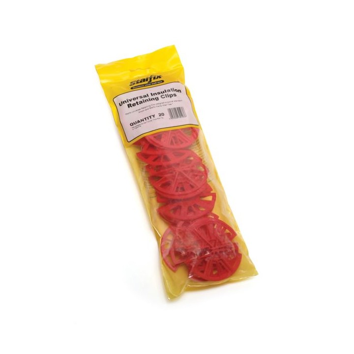 Staifix Insulation Retain Clips Pack 20