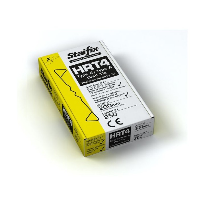 Staifix HRT4 Type 4/TYPE A Housing Tie 200mm Box 250
