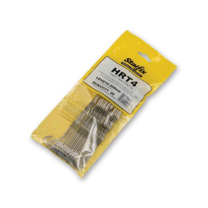 Ancon Staifix HRT4 Type 4/TYPE A Housing Tie 200mm Bag 20