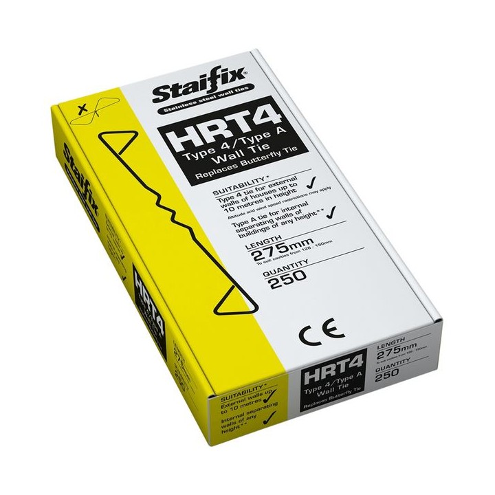 Staifix HRT4 Type 4/TYPE A Housing Tie 275mm Box 250