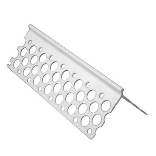 Expamet White Plastic Angle Bead 10mm x 3m