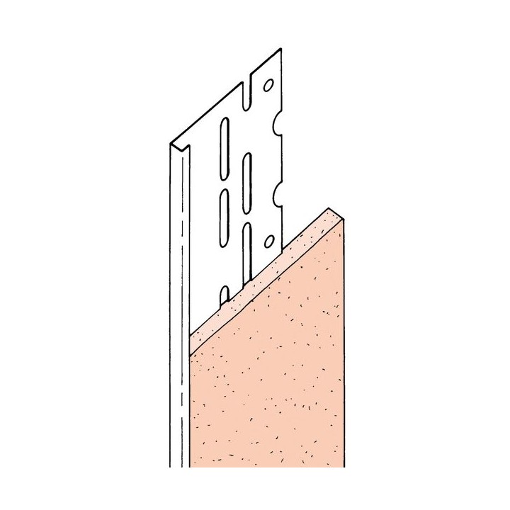 Expamet Thin Coat Stop Bead 3000mm x 3mm 1 Length