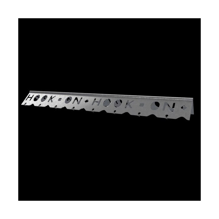 Thin Coat Galvanised Steel Hook On Drywall Angle Bead 2400mm TTCB2404