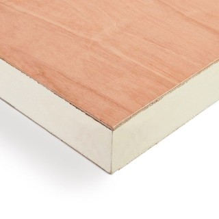 126mm x 2400mm x 1200mm Recticel Plylok Insulation Board