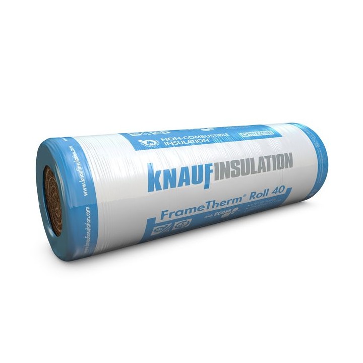 Knauf Insulation Frametherm Roll 40 140mm 2x570 9.14m2