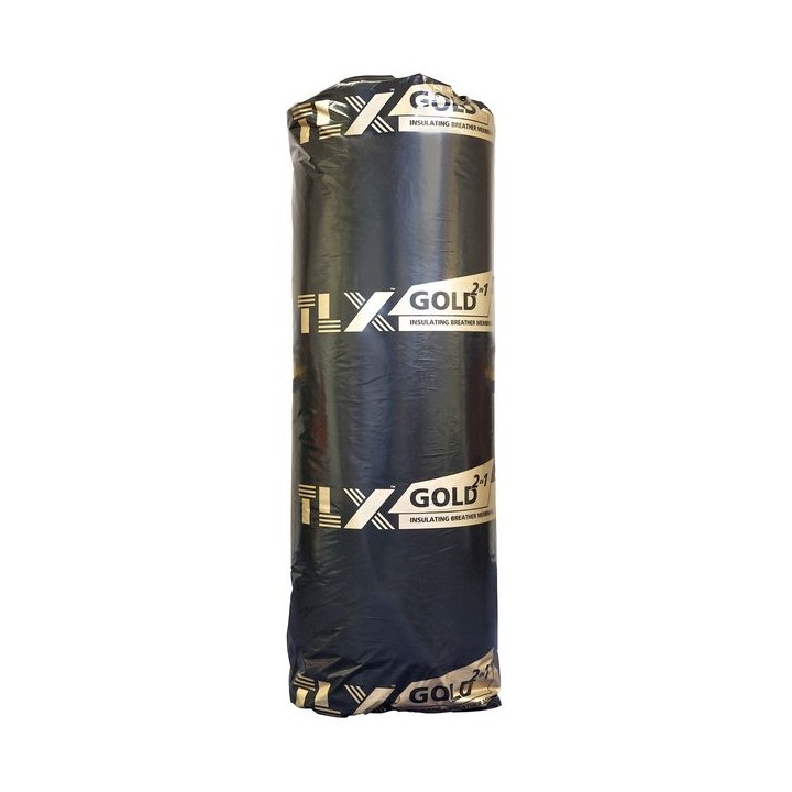 TLX Multifoil Insulation Gold 1200mm x 10m (12m2/Pack)