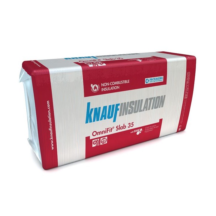 Knauf Insulation OmniFit® Insulation Slab 1200mm x 600mm x 100mm