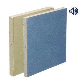 British Gypsum Gyproc Soundbloc F Plasterboard Tapered Edge 15mm 2400mm x 1200mm