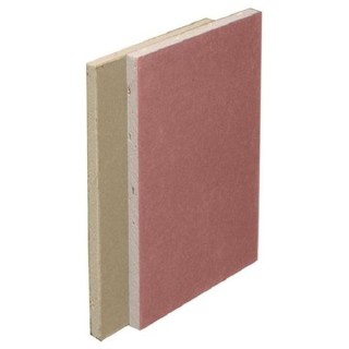 British Gypsum Gyproc Fireline Plasterboard Tapered Edge 2400mm x 1200mm x 12.5mm (2.88m²/ Sheet)