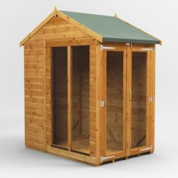 4 x 6 Power Apex Summerhouse