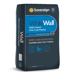 Sovereign 30806931 WhiteWall Onecoat Plaster 25kg