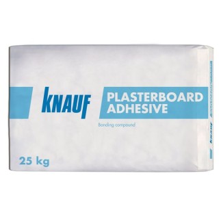Knauf Multi Purpose Gypsum Based Drywall Plasterboard Adhesive 25kg