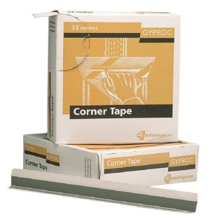 British Gypsum Gyproc Metal Reinforced Corner Tape 30m