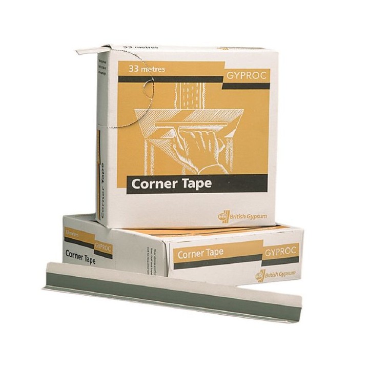 British Gypsum Gyproc Metal Reinforced Corner Tape 30m
