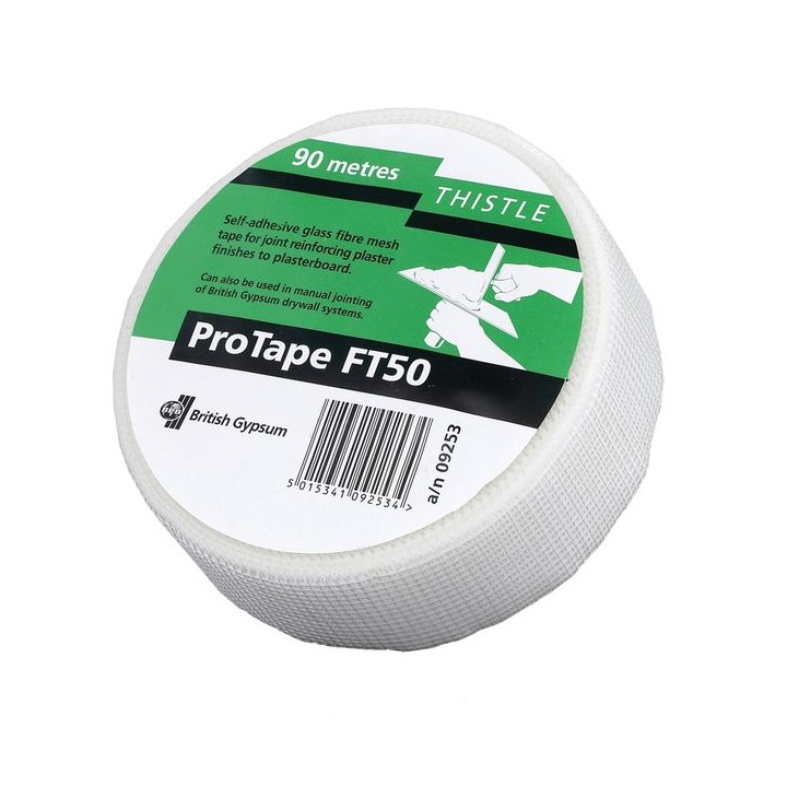 Thistle Protape Plasterer's Scrim Tape 50mm x 90m