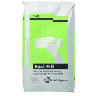 British Gypsum Gyproc Easi-Fill 60 Two Coat Joint Filler Compound 10kg