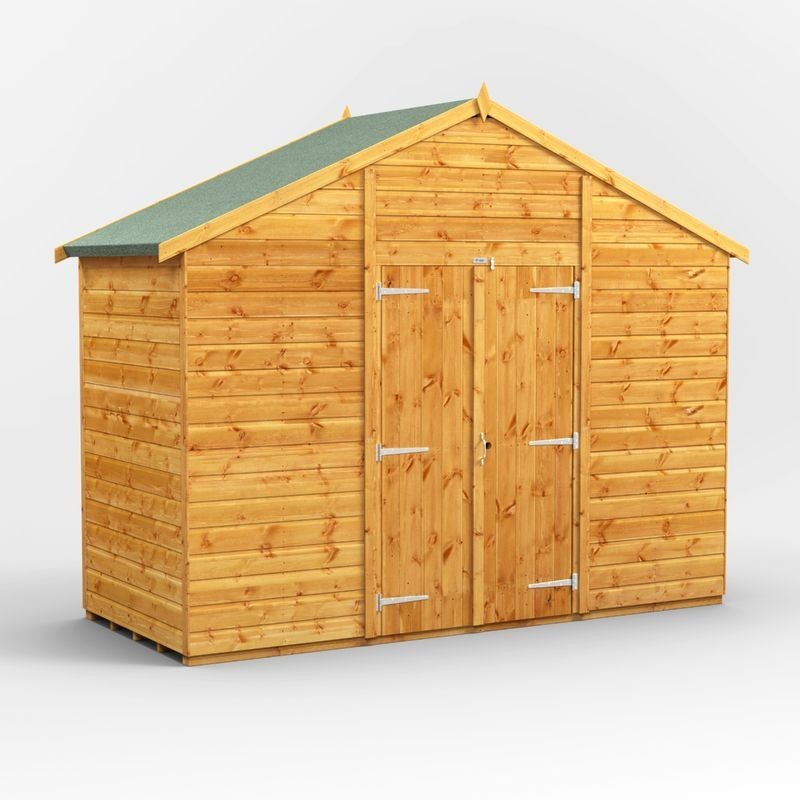 4 x 10 Power Apex Windowless Double Door Shed 4 x 10 Power Apex Windowless Double Door Shed