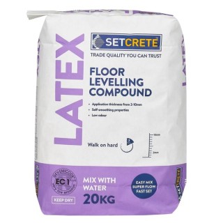 Setcrete Latex Floor Levelling Compound 20kg T0603E5A